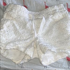 white shorts